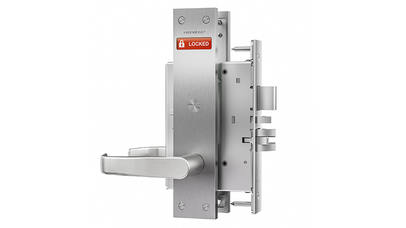 Indicated Mortise Lock without Cylinder